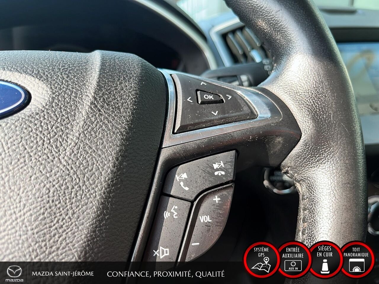 Ford Edge SEL | AWD | TOIT PANORAMIQUE | CUIR | 2018 Noir Saint-Jérôme - photo #15
