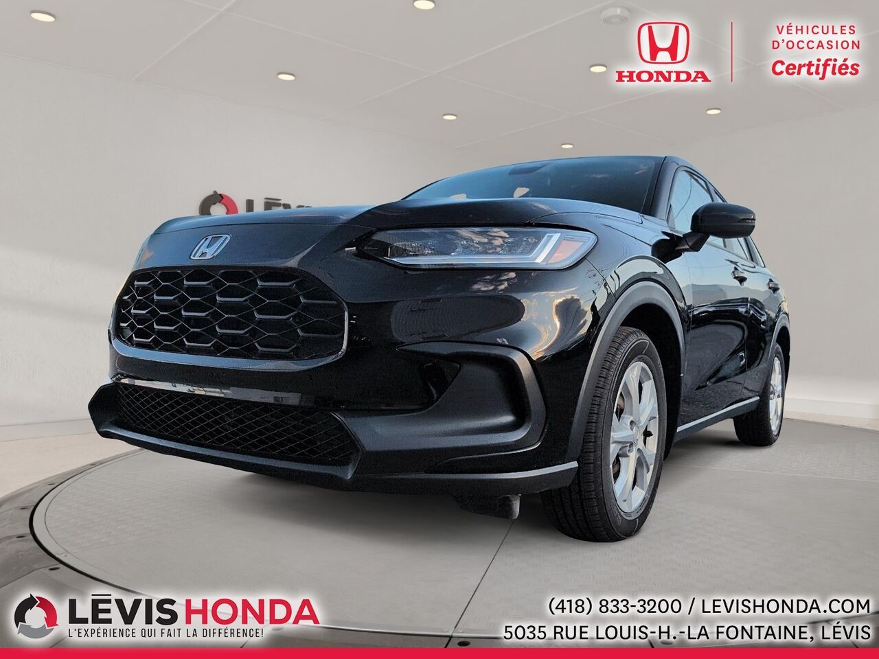 Black 2023 Honda HR-V SUV / Crossover All-Wheel Drive Continuously Variable Transmission