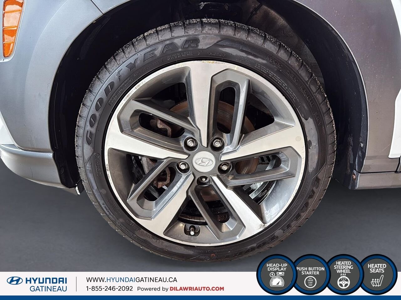 2018 Hyundai Kona White Gatineau - photo #4