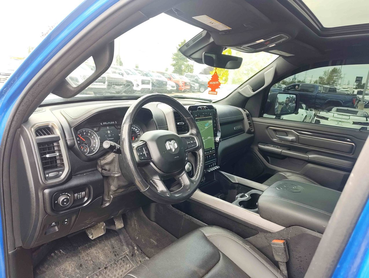 2021 Ram 1500 Sport 4x4 Crew Cab 5'7 Box Blue Sherwood Park - photo #6