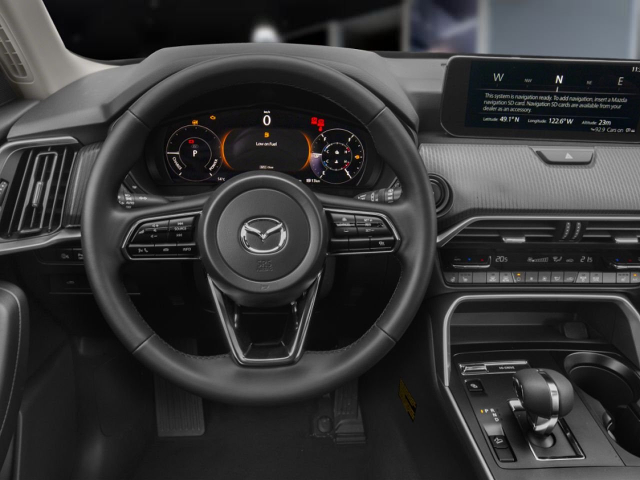 MAZDA CX-70 hybride rechargeable 2026 Blanc rhodium métallisé Notre-Dame-des-Prairies - photo #3