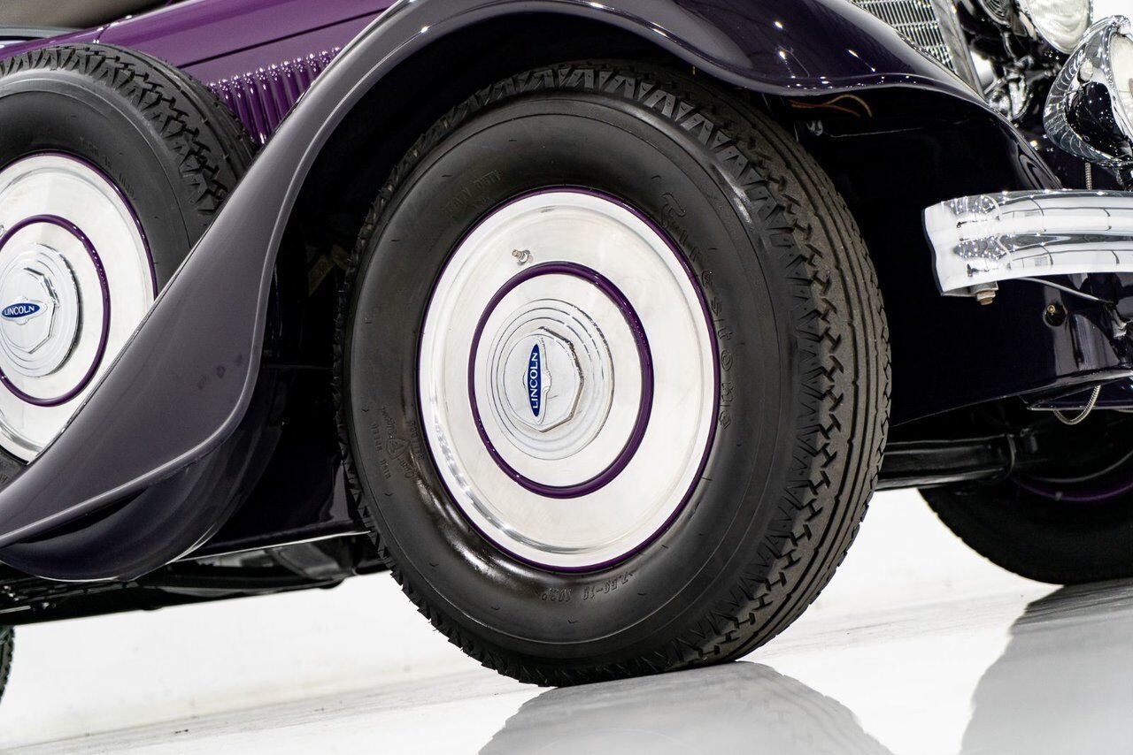 1933 Lincoln KB Victoria Coupe One Of 18 Built, And The Only Known Surviving **PRICE IN USD** Purple Montreal - photo #6