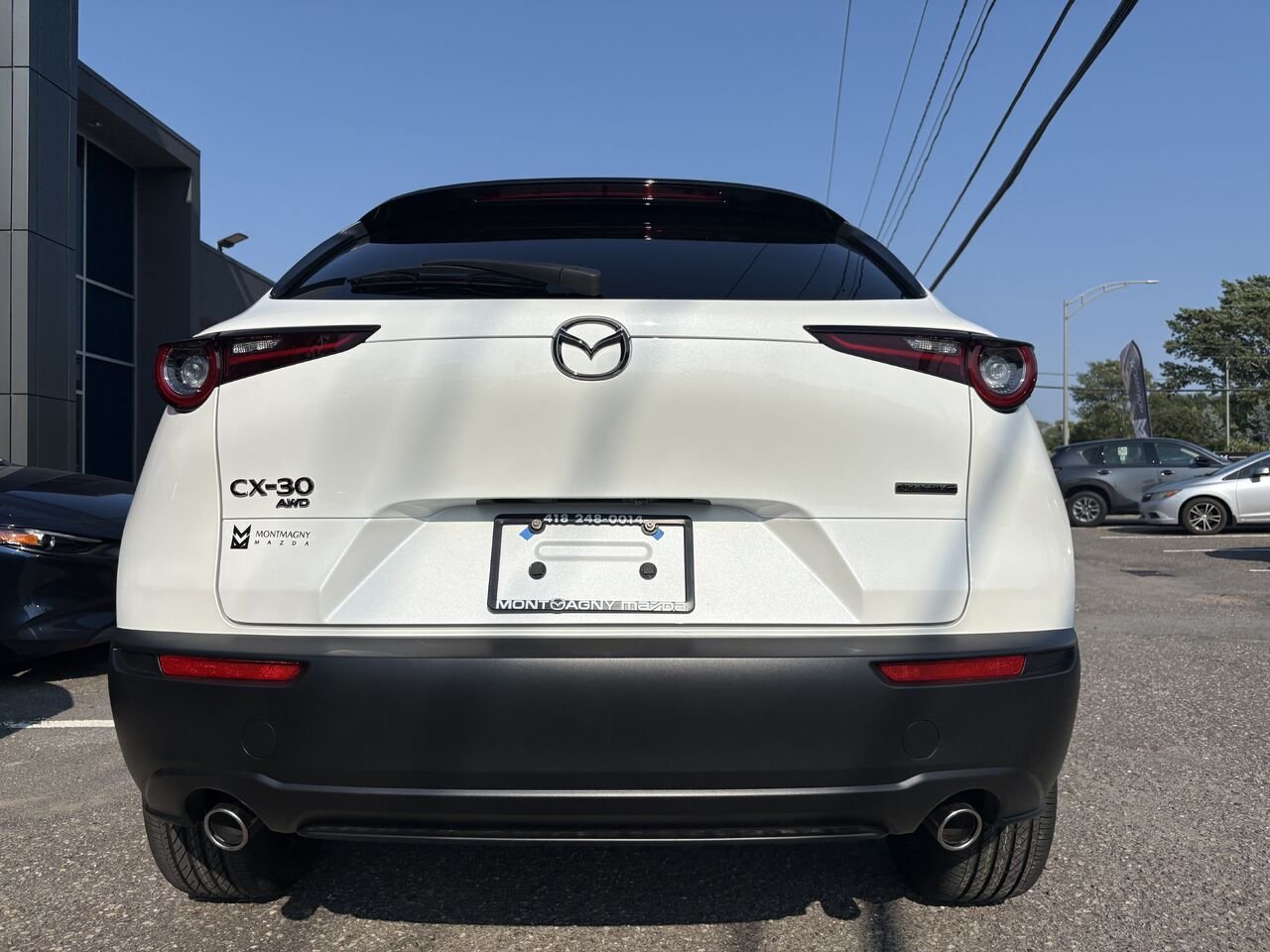2026 MAZDA CX-30 GS TI Snowflake White Pearl Montmagny - photo #4