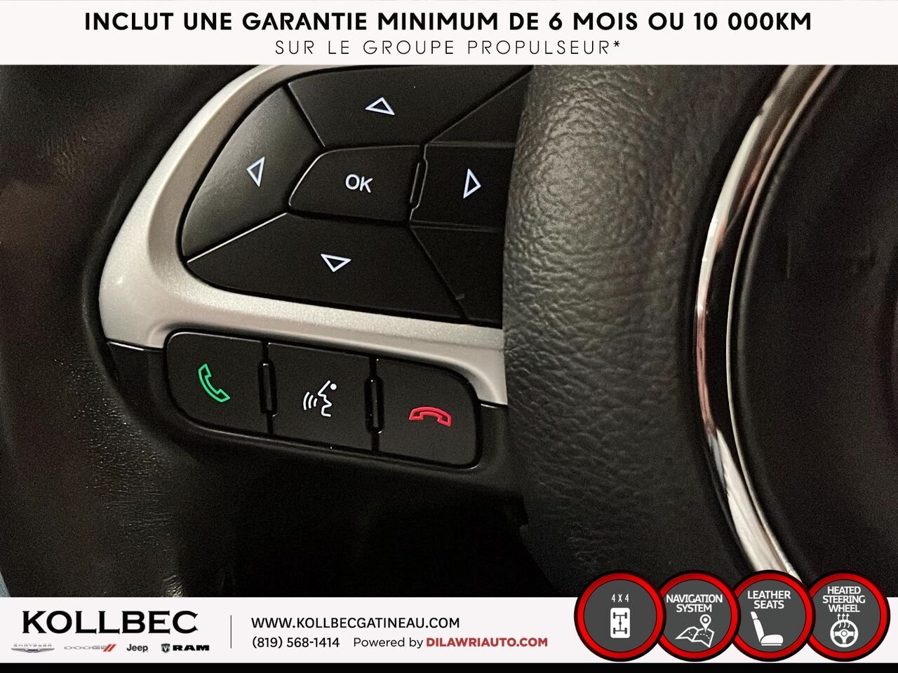 Jeep Compass NORTH AWD 2020 Blanc Ottawa & Gatineau - photo #8