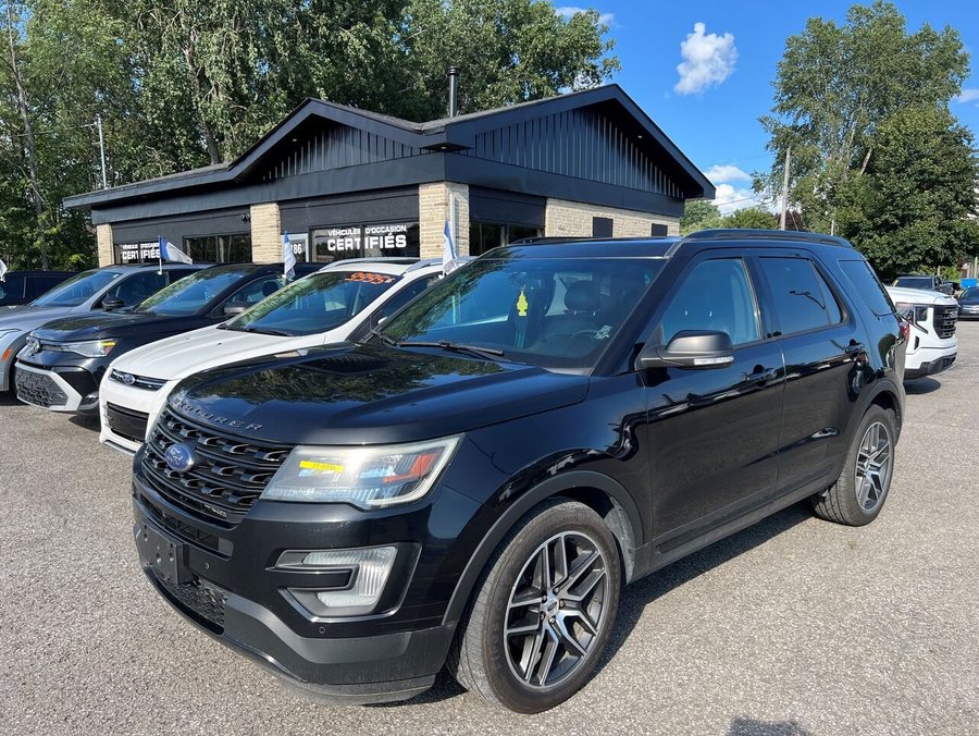 Ford Explorer Sport 2017 Noir