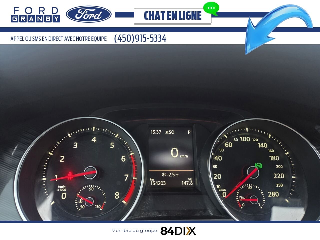 Volkswagen Golf GTI 2016 Blanc Granby - photo #12