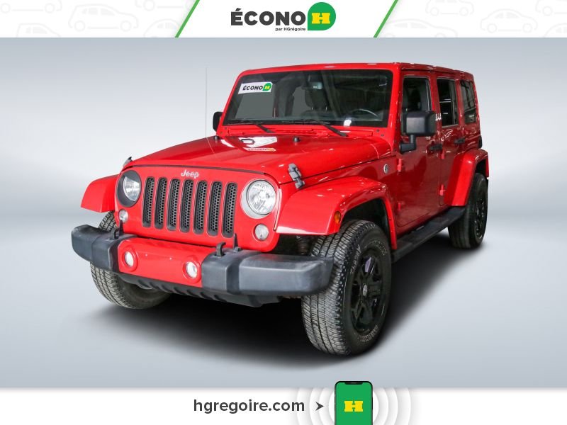 2018 Jeep Wrangler Red Saint-Eustache - photo #4