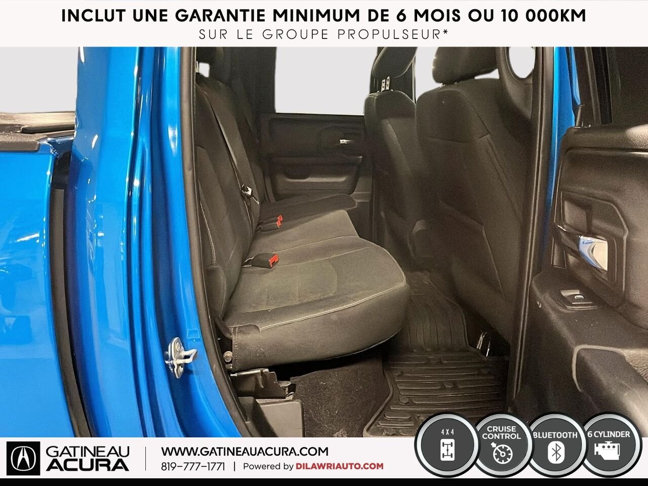 Ram 1500 Classic Warlock Quad Cab 4x4 2021 Bleu Ottawa & Gatineau - photo #18