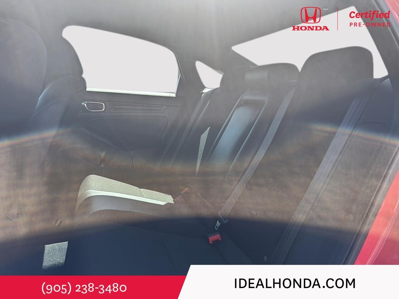 2023 Honda Civic Sedan SPORT CVT Red Mississauga - photo #20