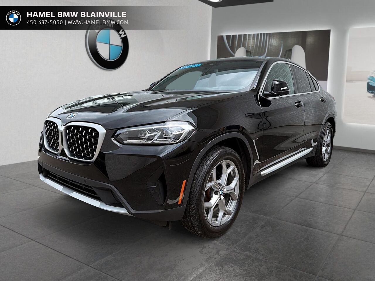 BMW X4 xDrive30i coupé d’activités sportives 2023 Noir Blainville - photo #0