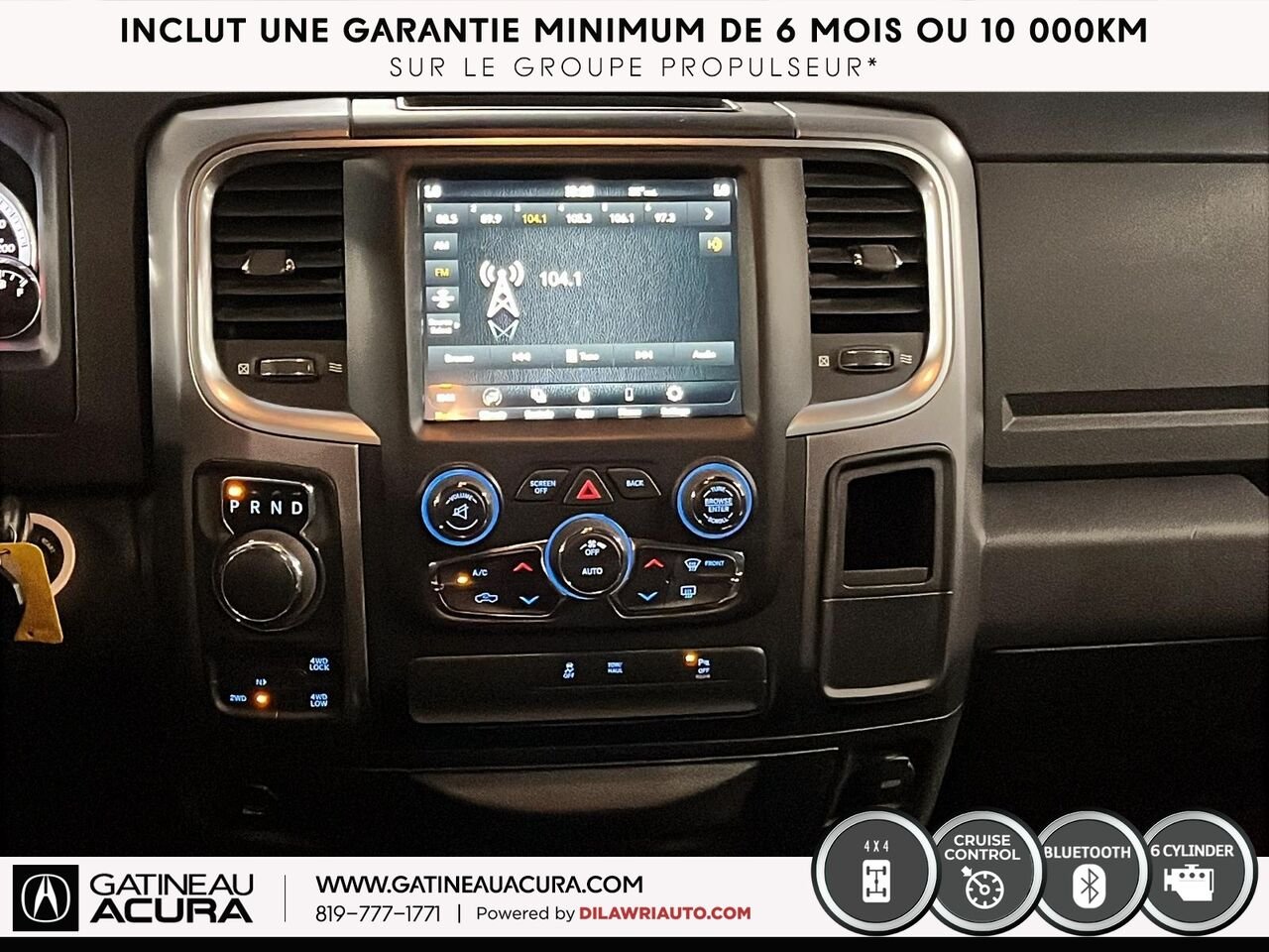 Ram 1500 Classic Warlock Quad Cab 4x4 2021 Bleu Ottawa & Gatineau - photo #23