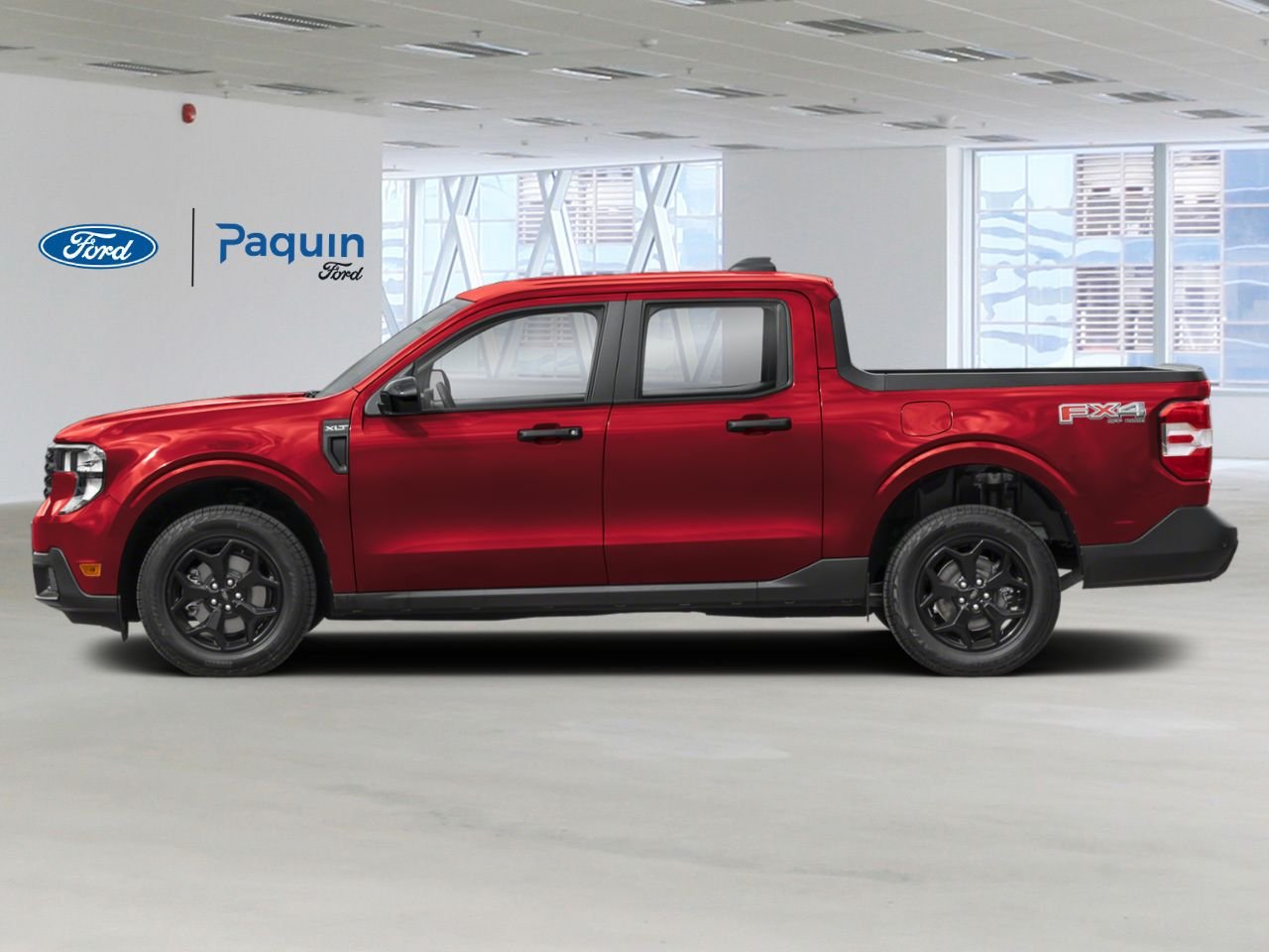 2026 Ford Maverick Ruby Red Metallic Tinted Clearcoat Rouyn-Noranda - photo #2