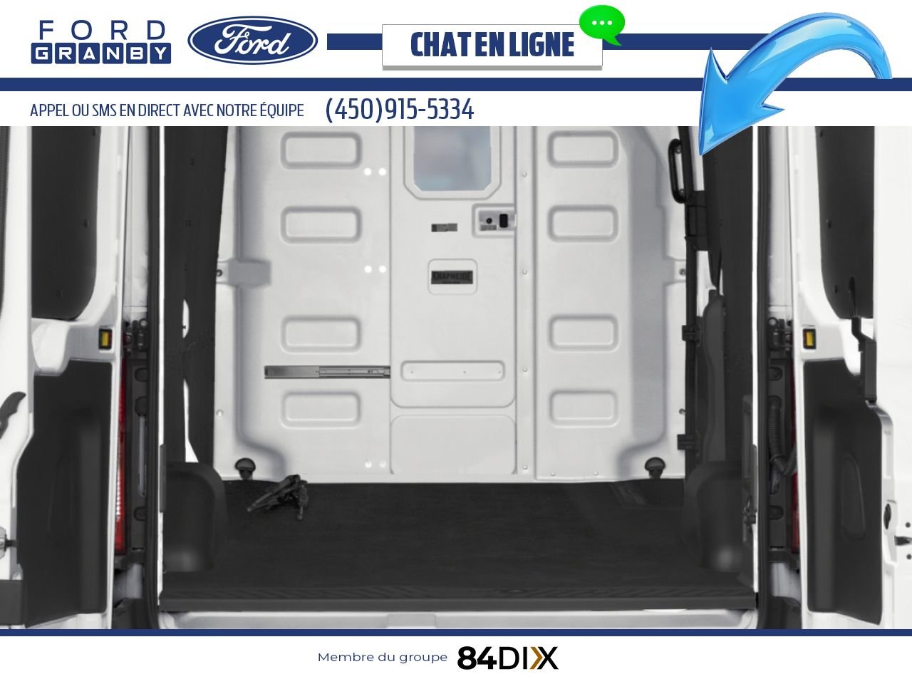 Ford E-Transit fourgonnette utilitaire 2025 Noir agate métallisé Granby - photo #9