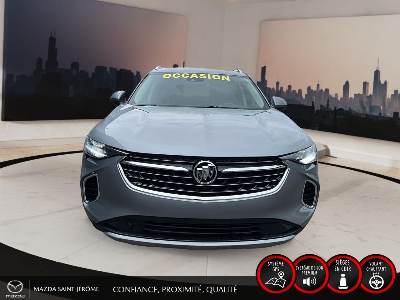 Buick Envision Essence | TOIT PANORAMIQUE | CUIR | AWD 2023 Gris Saint-Jérôme - photo #2