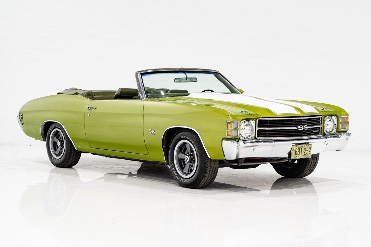 Chevrolet Chevelle SS Matching numbers 454 LS5 4-speed 1971 Vert Montréal - photo #35