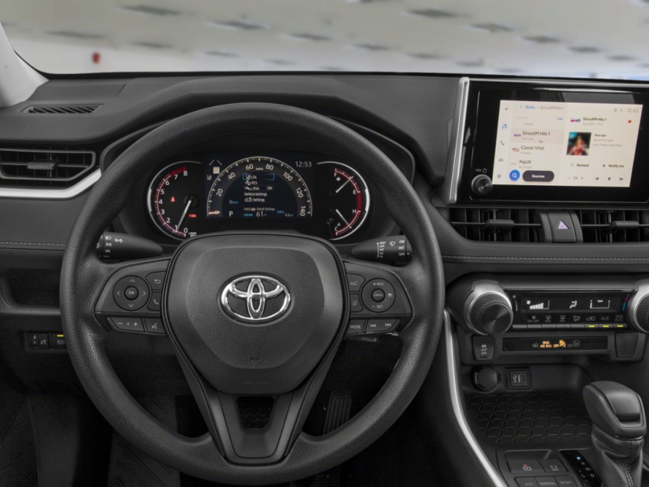 2023 Toyota RAV4 LE AWD / CLEAN CARFAX / HEATED SEATS / TOYOTA SAFETY SENSE / CARPLAY AND ANDROID AUTO Grey Mississauga - photo #6
