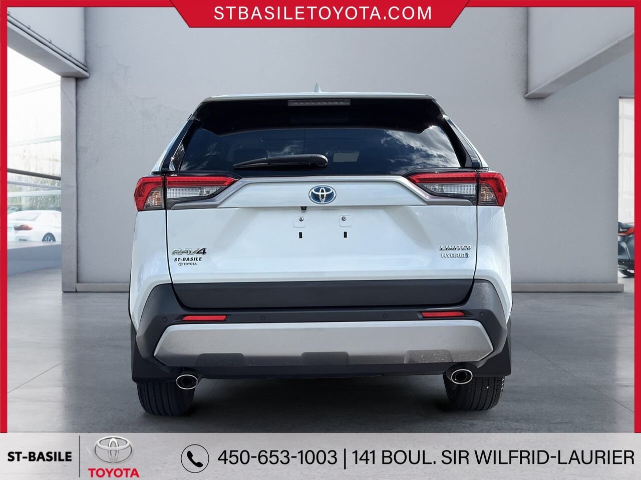2023 Toyota RAV4 Hybrid Wind Chill Pearl Saint-Basile-le-Grand - photo #3