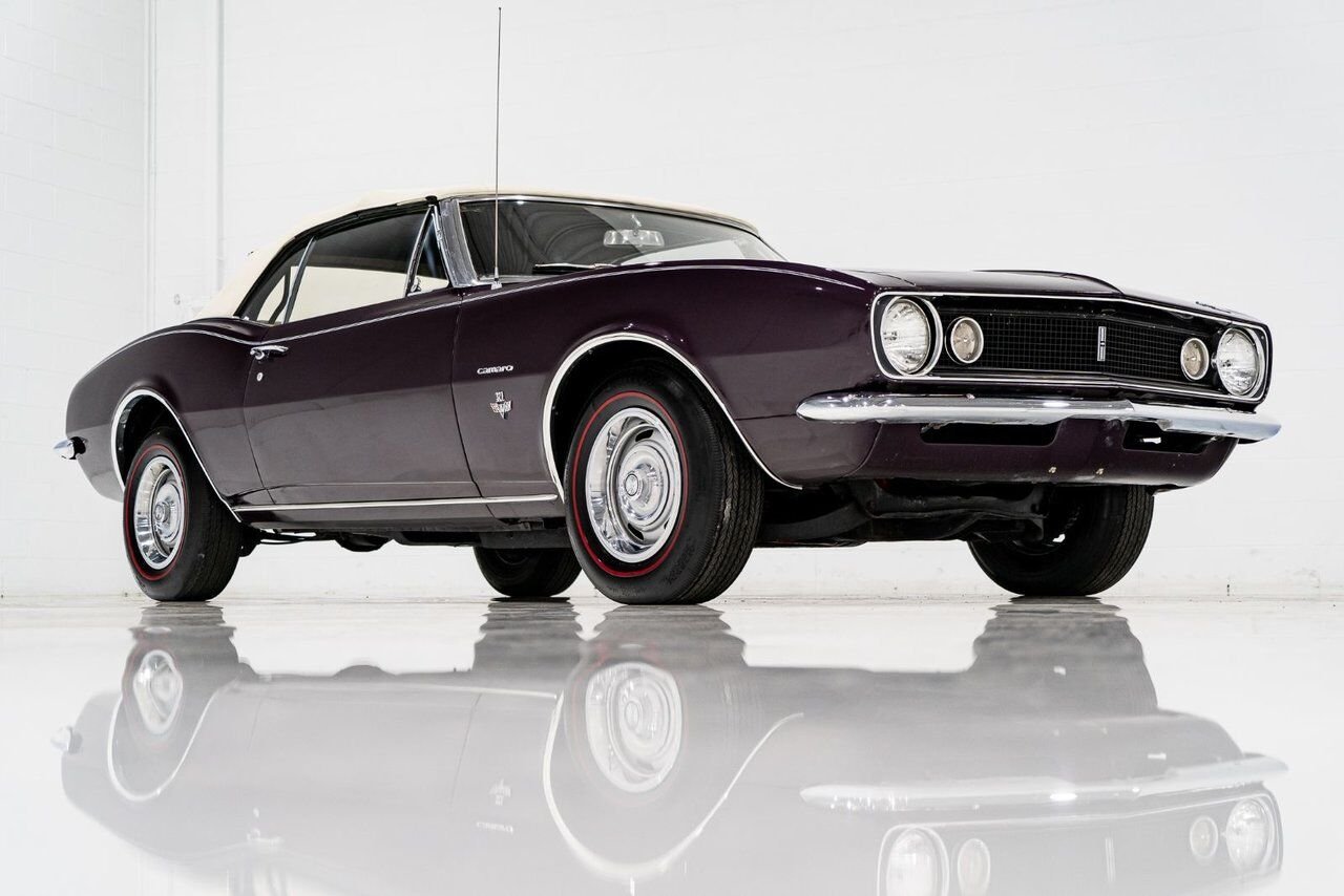 1967 Chevrolet Camaro PRIX EN USD Convertible Beautifully presented from former Restoration Purple Montreal - photo #32