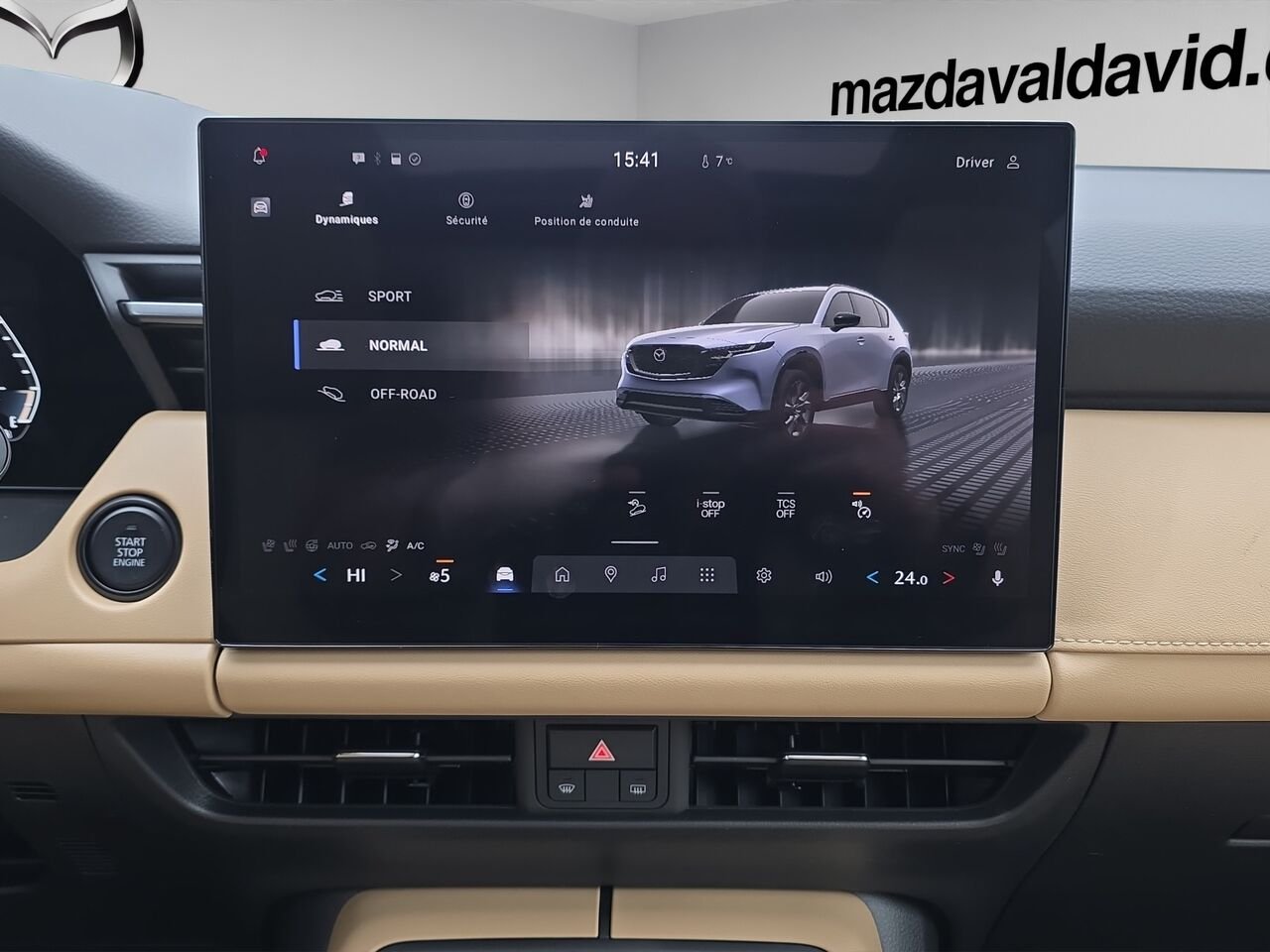 2026 Mazda CX-5 GT TI, ÉCRAN TACTILE 12.9 POUCES, SIÈGES CHAUFFANTS Soul Red Crystal Metallic Val-David - photo #9
