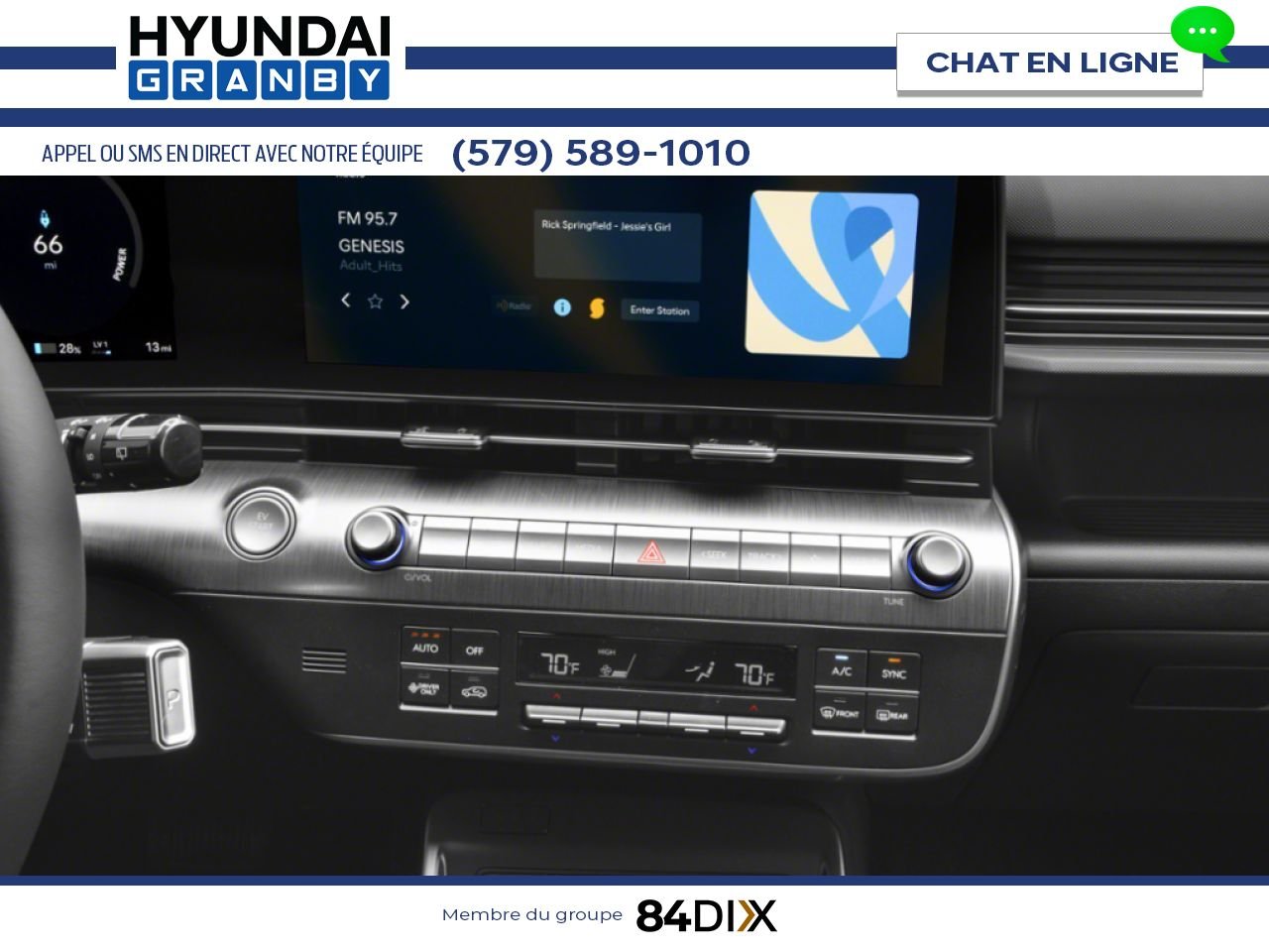 HYUNDAI Kona électrique 2026 Cybergris Granby - photo #10