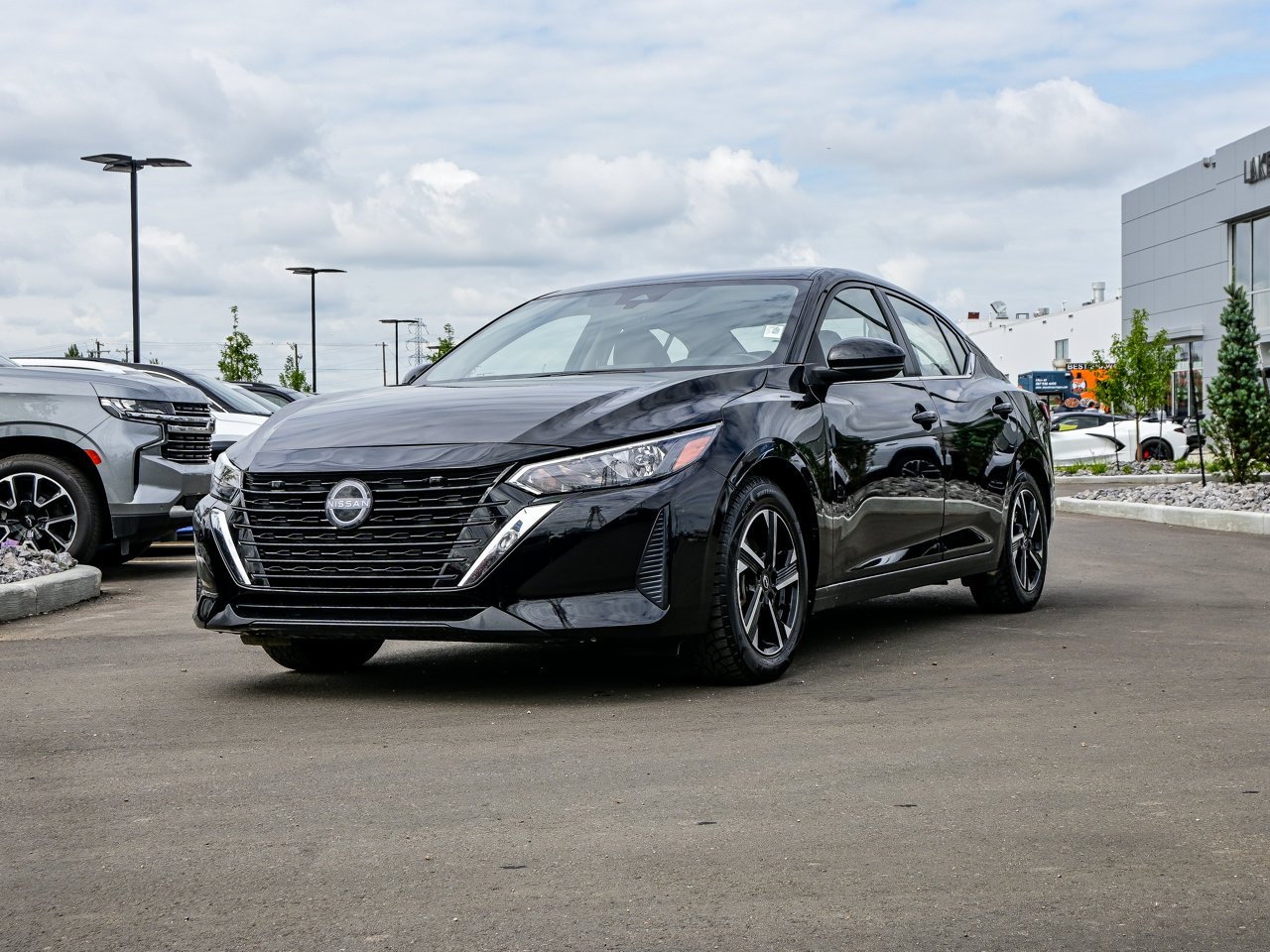 2025 Nissan Sentra SV CVT Black Sherwood Park - photo #3