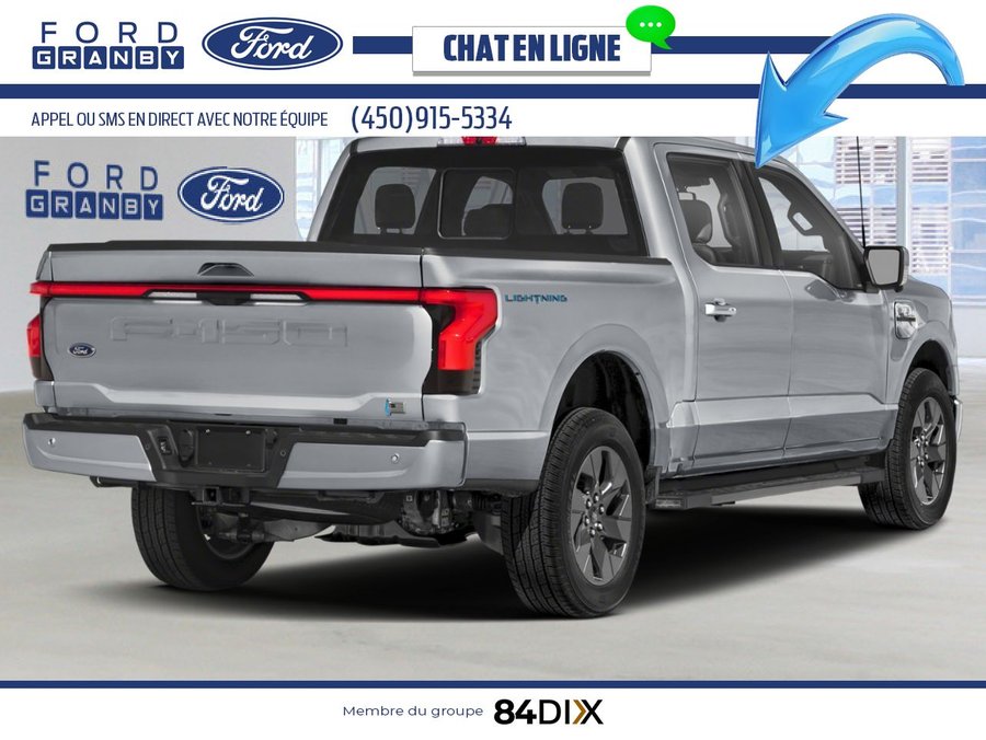 2025 Ford F-150 Lightning Iconic Silver Metallic