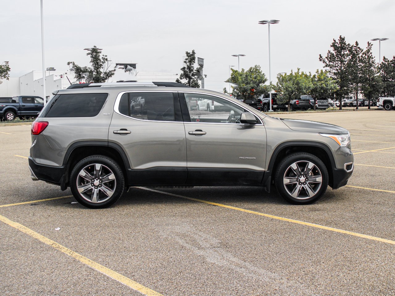 2019 GMC Acadia AWD 4dr SLT w/SLT-2 gray Sherwood Park - photo #9