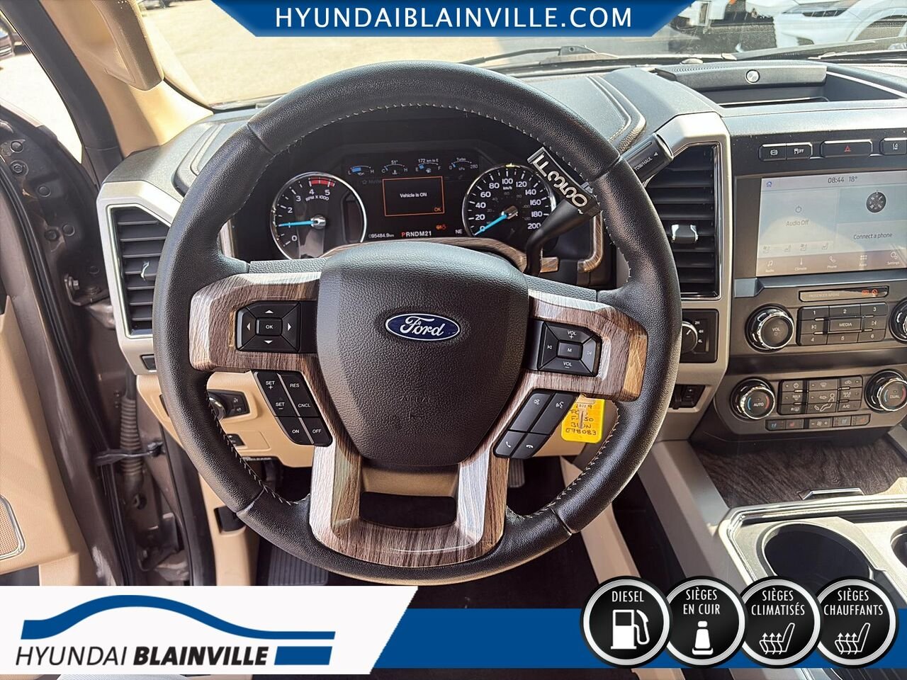 2019 Ford Super Duty F-350 à roues arrière jumelées Brown Blainville - photo #14