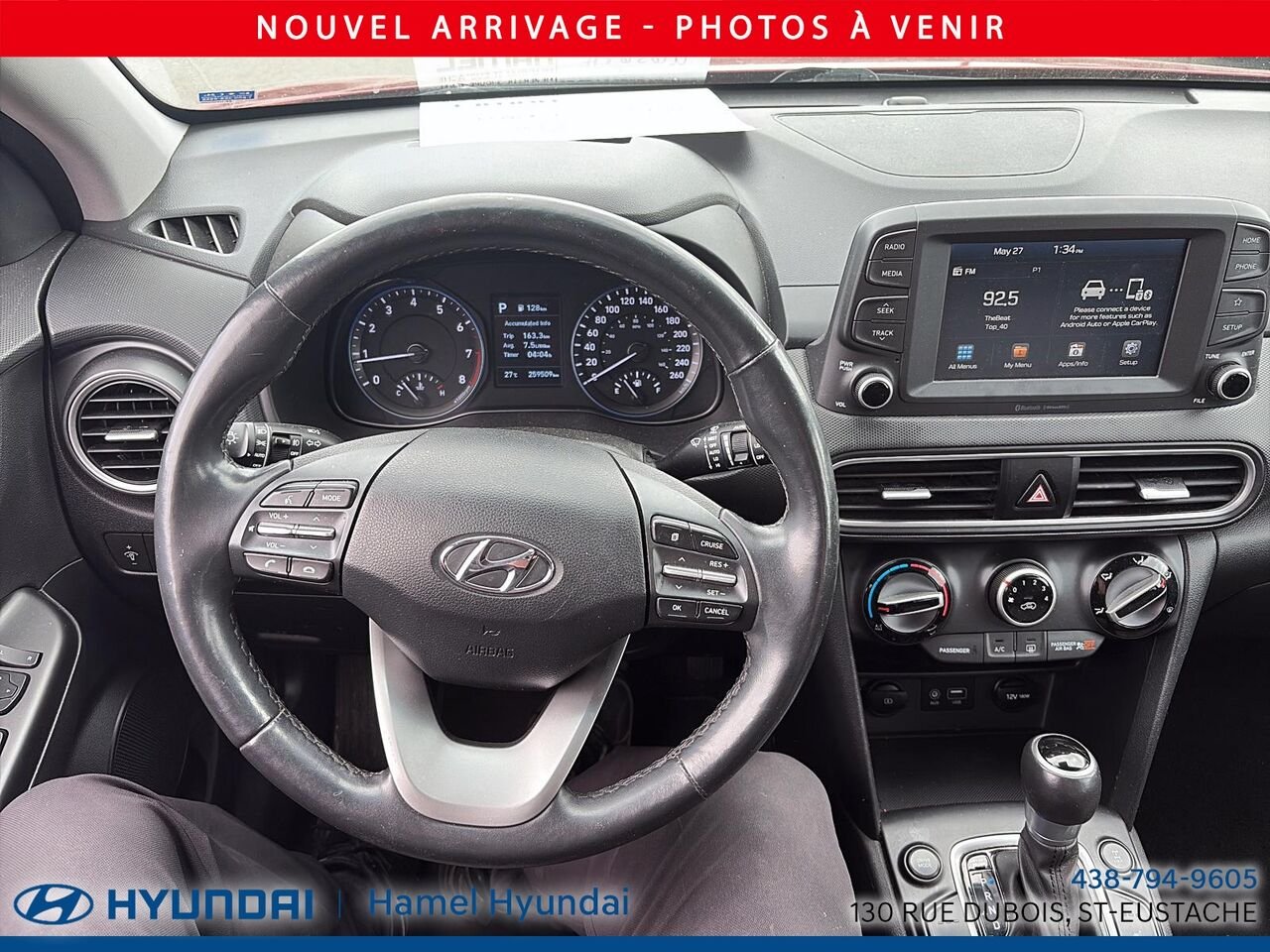2019 Hyundai Kona Red Saint-Eustache - photo #5