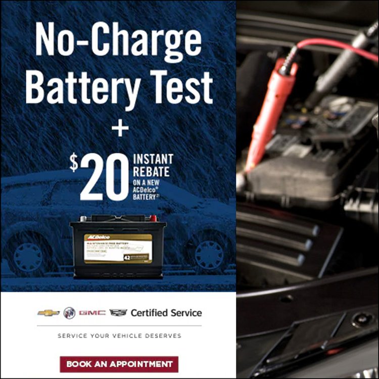 Cadillac laval promo fevrier VERIFICATION BATTERIE EN