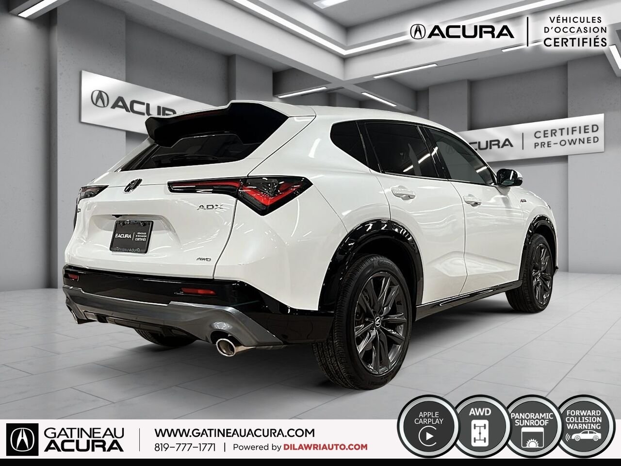 2025 Acura ADX A-Spec AWD White Ottawa & Gatineau - photo #15