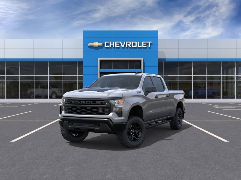 CHEVROLET Silverado 1500 Custom Trail Boss cabine multiplace 4RM 157 po 2026 Gris sterling métallisé Ottawa & Gatineau - photo #7