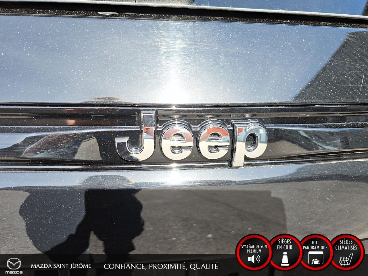 2023 Jeep Grand Cherokee Overland | TOIT PANORAMIQUE | AUDIO MCINTOSH | Black Saint-Jérôme - photo #7