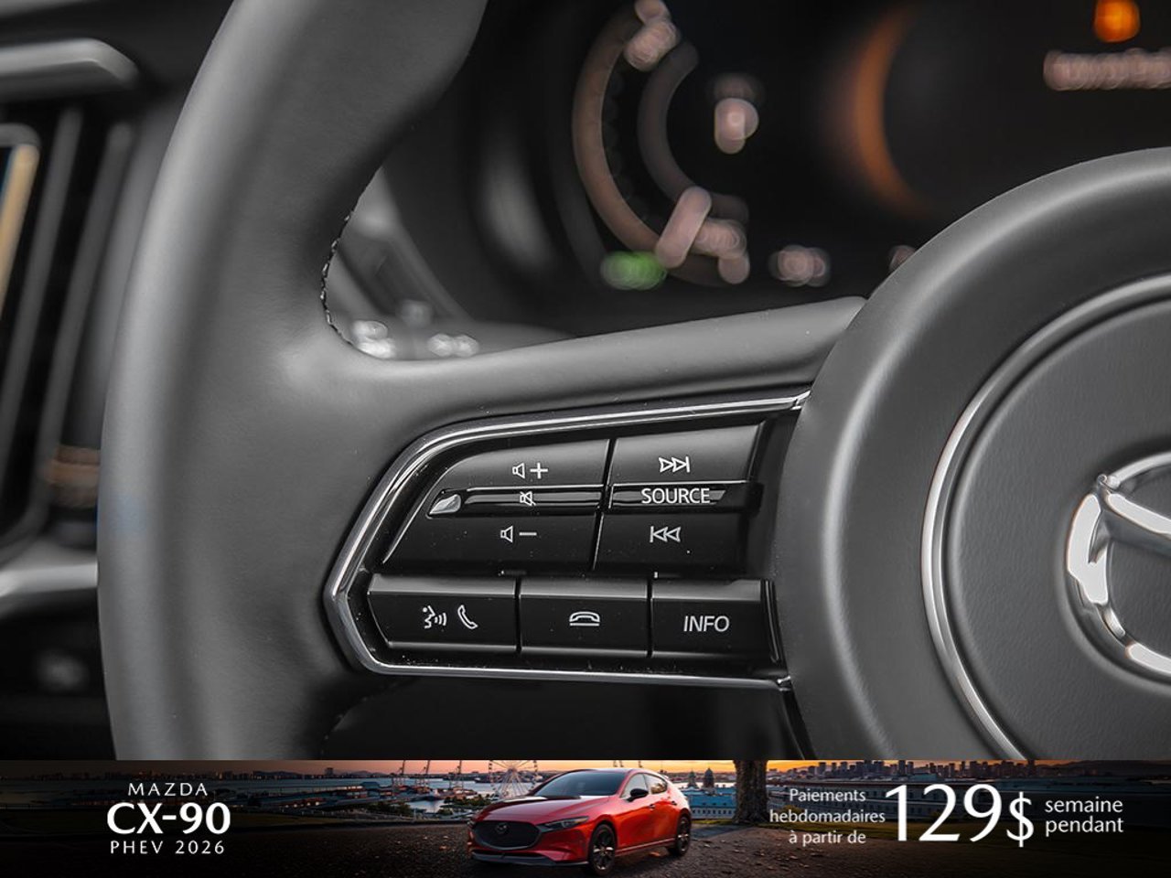 2026 Mazda CX-90 PHEV JM3KKEHA1T1408686 Rhodium White Metallic Mirabel - photo #14