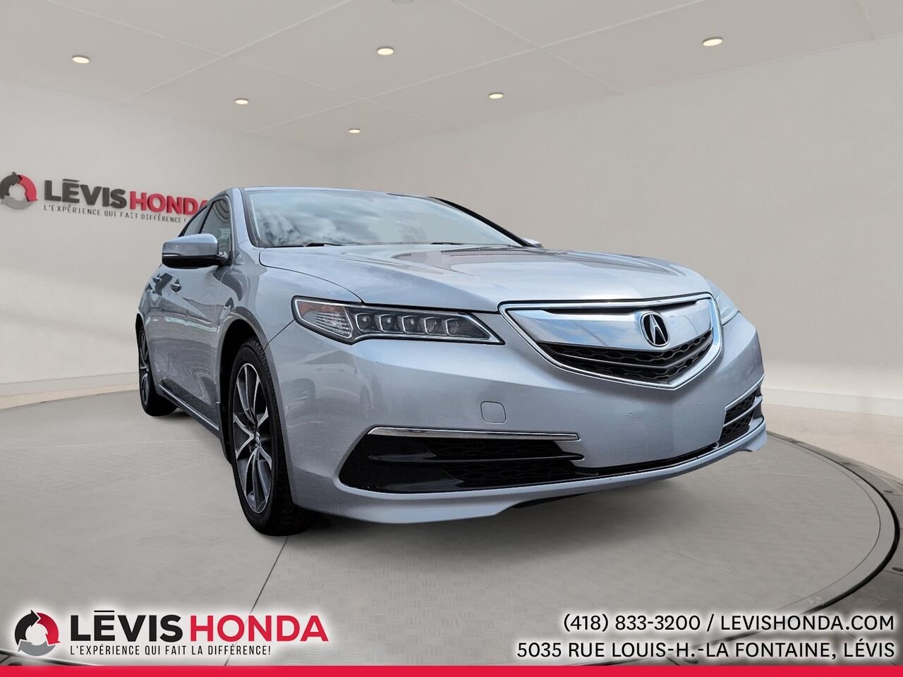 2017 Acura TLX SH-AWD V6 berline 4 portes SH-AWD Silver Lévis - photo #4