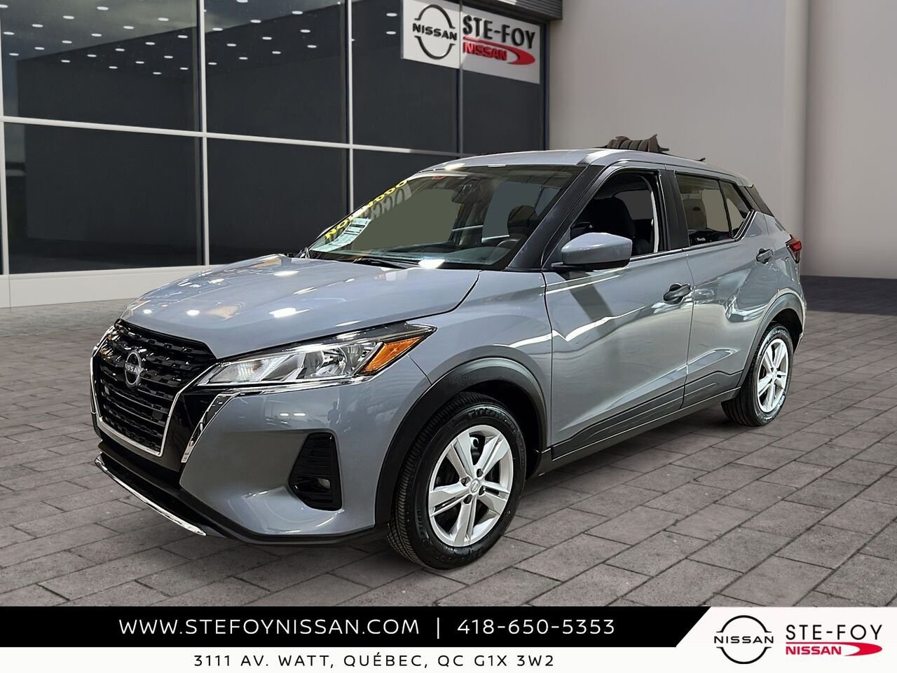 Nissan Kicks S TA 2024 Gris Ste-Foy - photo #0