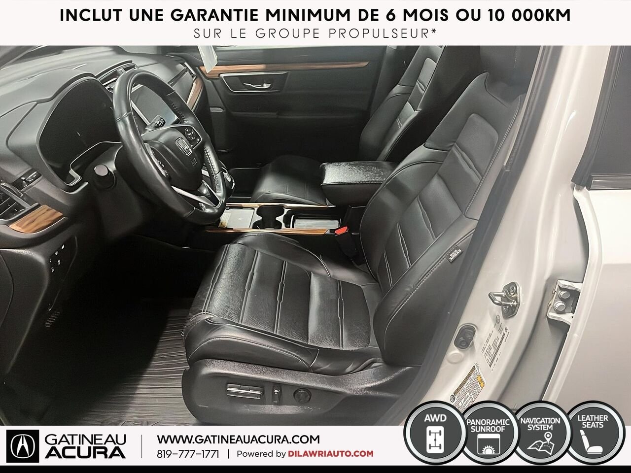 Honda CR-V Touring AWD 2020 Blanc Ottawa & Gatineau - photo #23