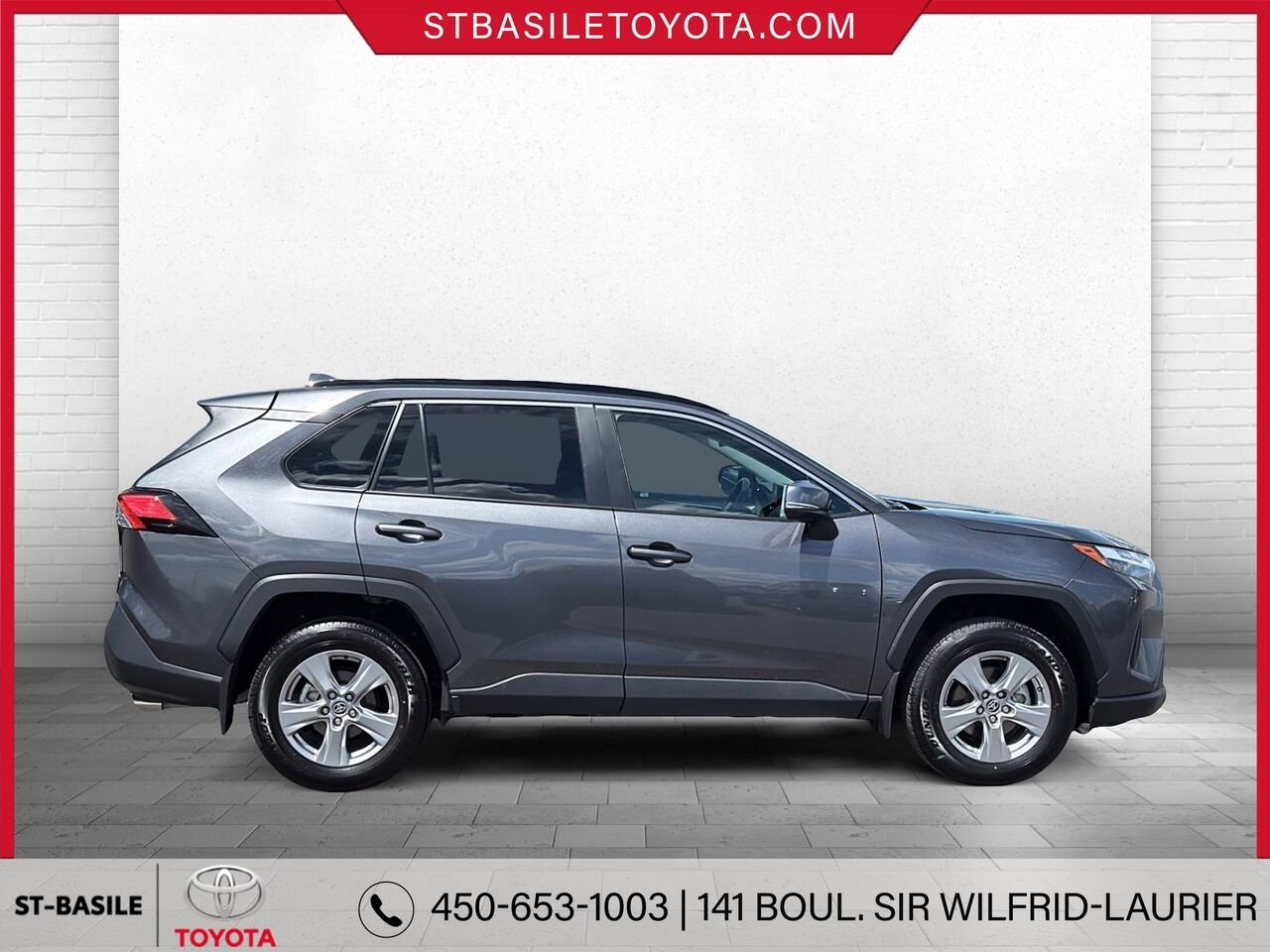 2025 TOYOTA RAV4 Magnetic Grey Metallic Saint-Basile-le-Grand - photo #2