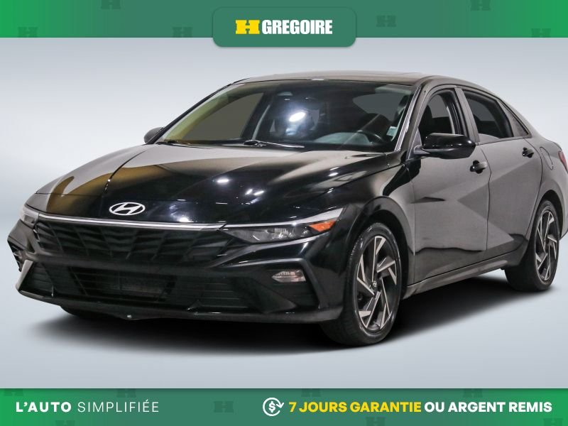 2024 Hyundai Elantra Black Blainville - photo #2