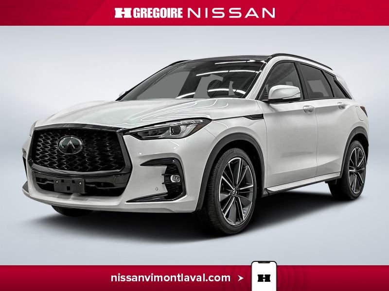 2023 Infiniti QX50 White Saint-Eustache - photo #2