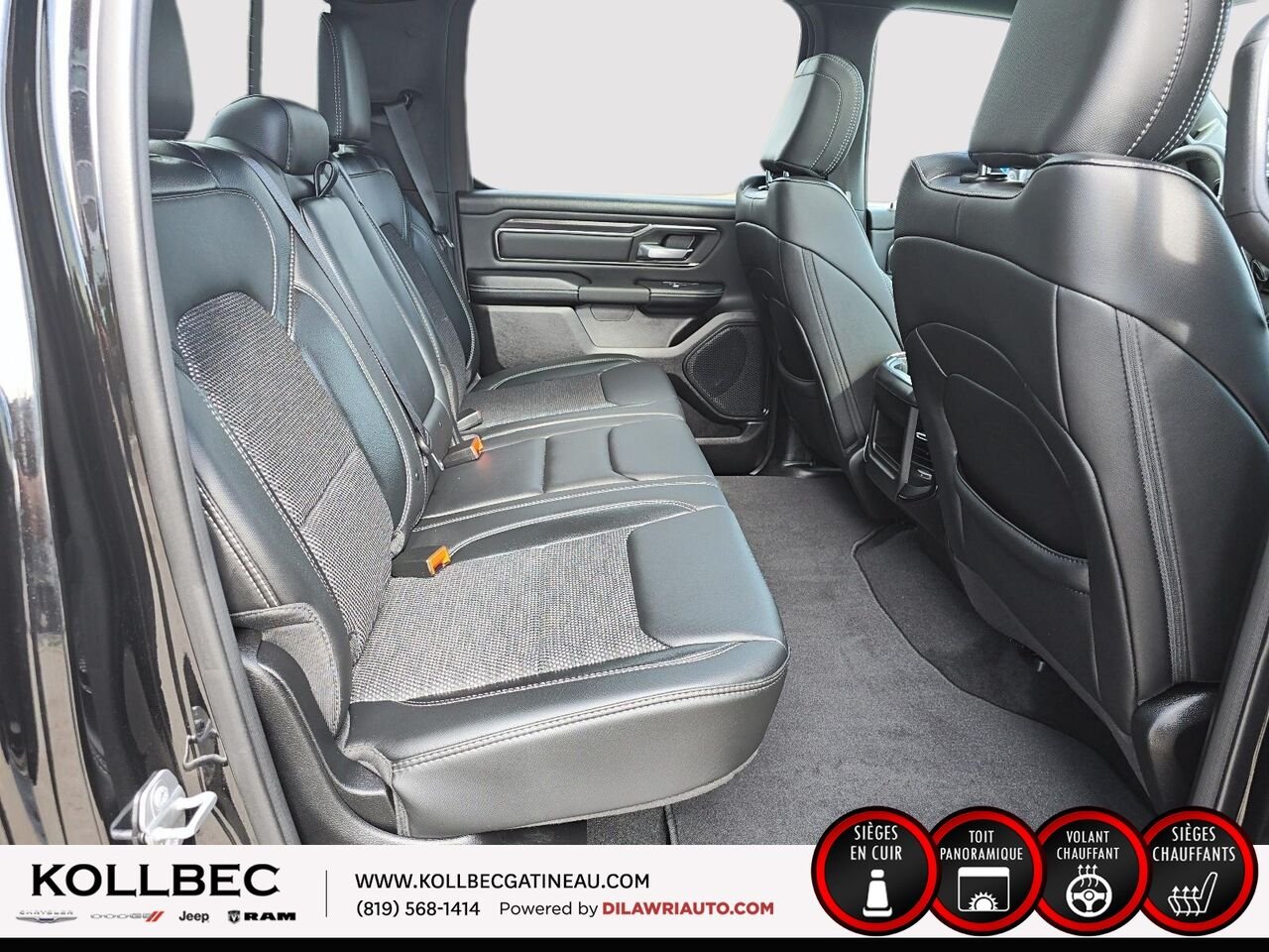 RAM 1500 SPORT Sport Crewcab 4x4 2025 Noir Ottawa & Gatineau - photo #21