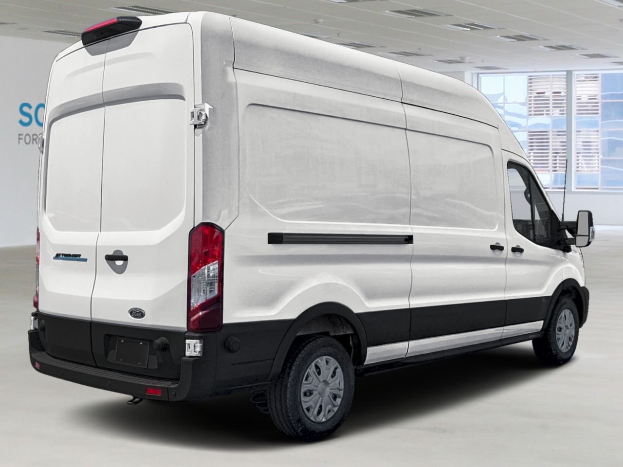 Ford E-Transit fourgonnette utilitaire T-350 TOIT SUR LEV PA 148 PO PNBV DE 9 500 LB 2026 Blanc Oxford Châteauguay - photo #2