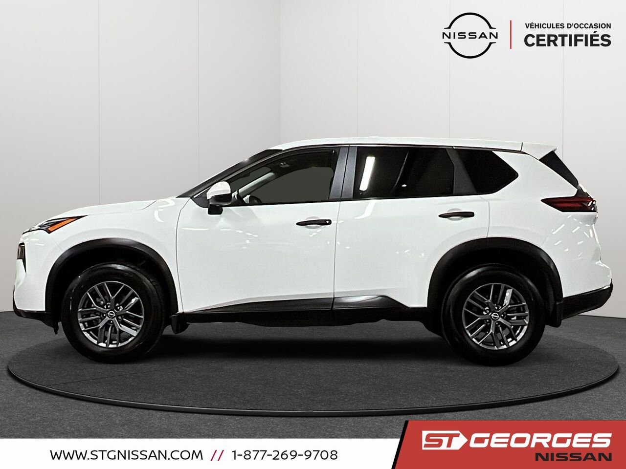Nissan Rogue 2024 Blanc Saint-Georges - photo #4