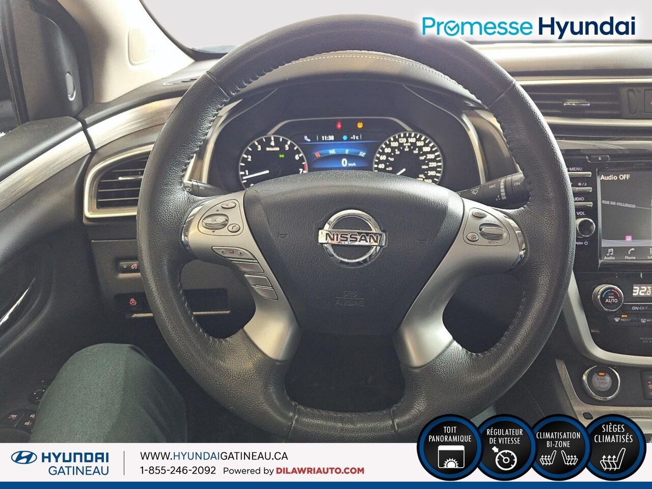 Nissan Murano Traction intégrale 4 portes SL 2016 Ottawa & Gatineau - photo #12