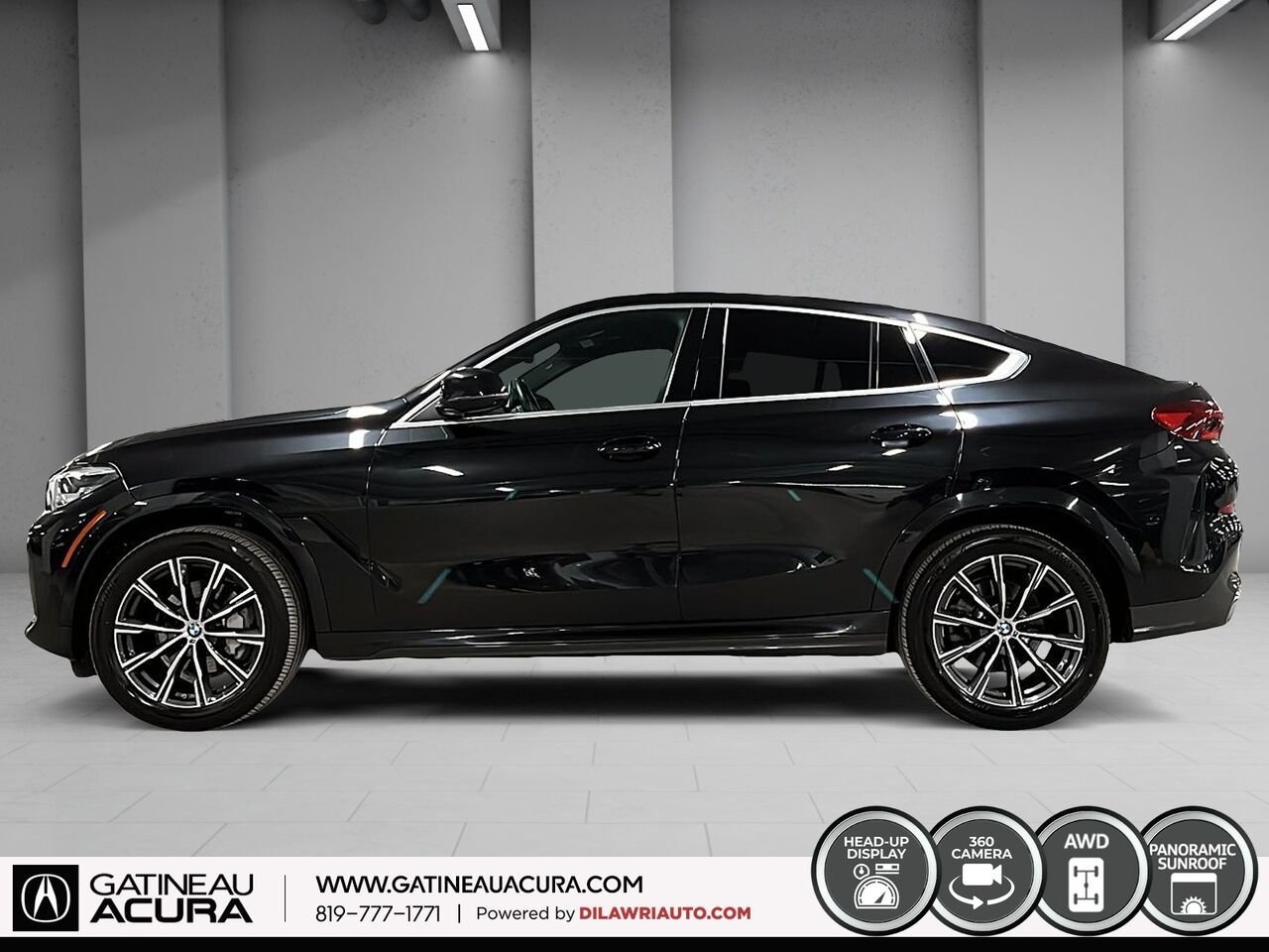 2023 BMW X6 xDrive 40i coupé Black Gatineau - photo #19