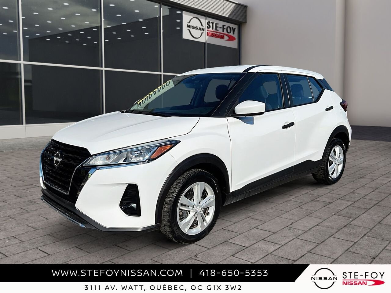 2024 Nissan Kicks S White Ste-Foy - photo #0