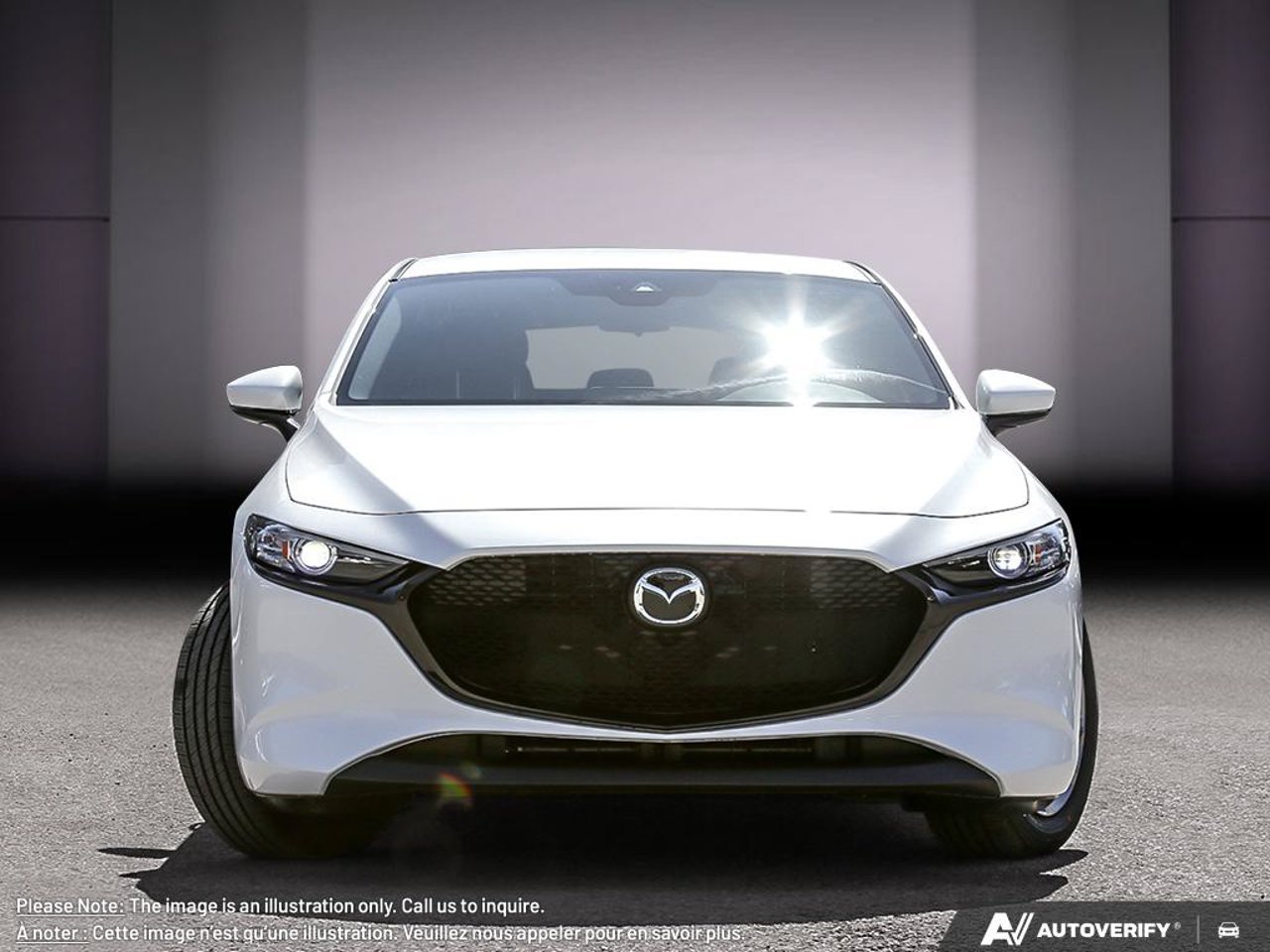 Mazda Mazda3 Sport JM1BPAKL7T1897690 2026 Blanc neige nacré Mirabel - photo #1