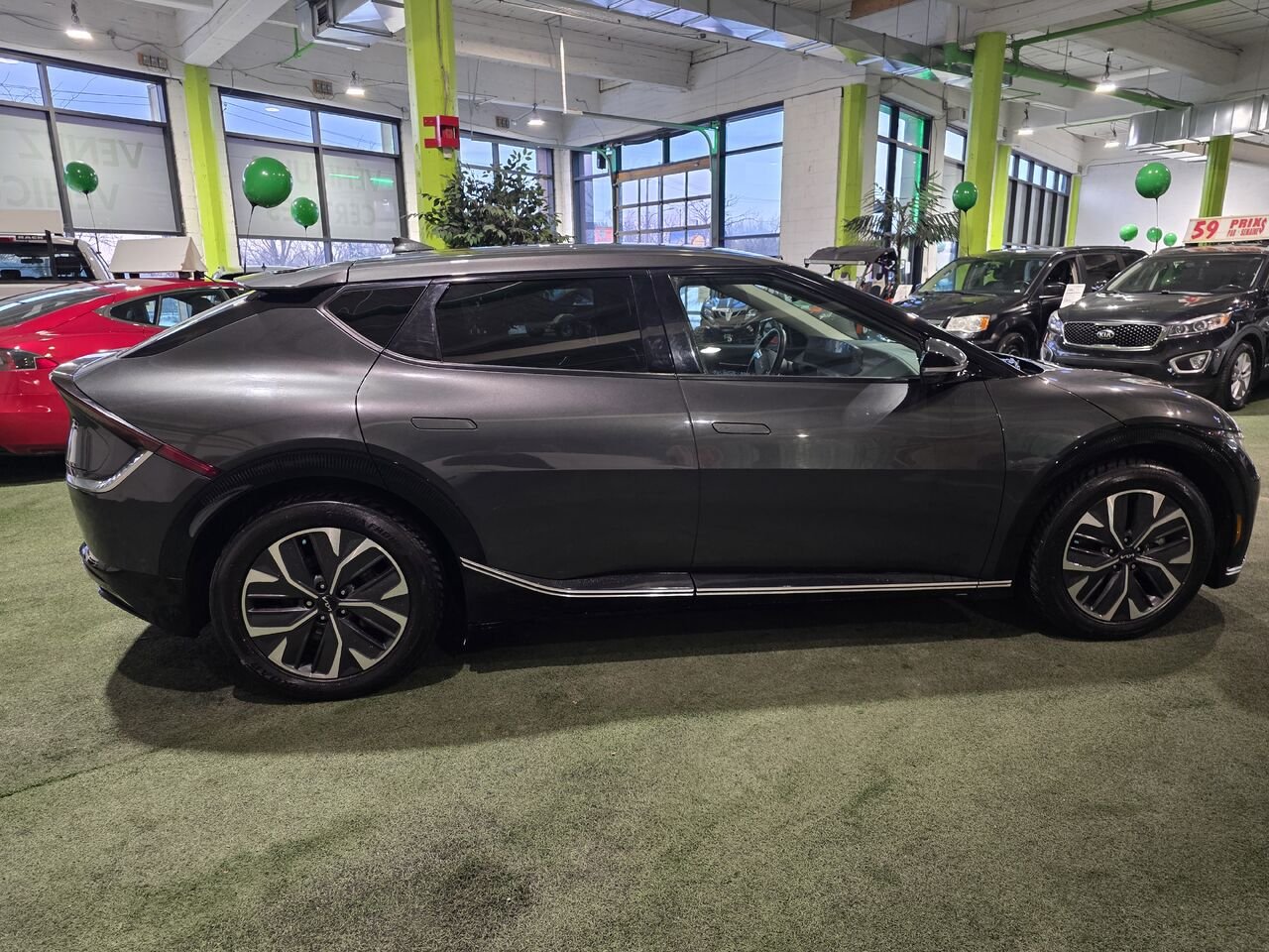 Kia EV6 2022 Gris Longueuil, - photo #6