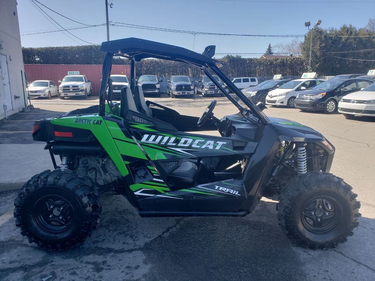 2017 ARCTIC CAT WILD CAT 700 Black  - photo #7