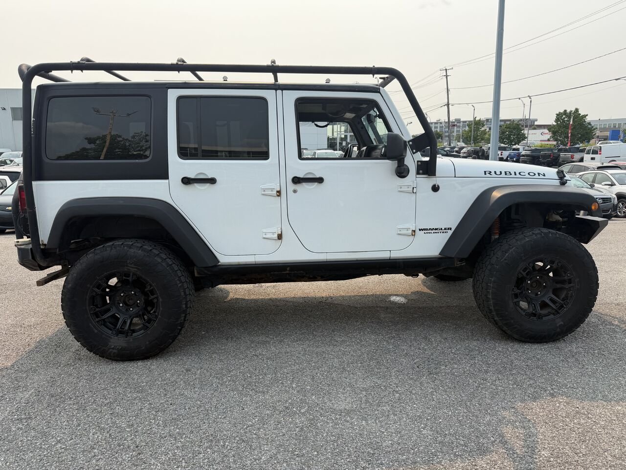 2016 JEEP WRANGLER UNLIMTED RUBICON Modèle Rubicon 4 portes traction intégrale White Gatineau - photo #12